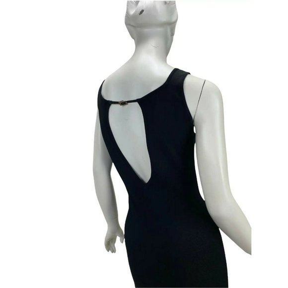 1998 Vintage Tom Ford for Gucci Bodycon Black Knit Dress - Picture 4 of 6